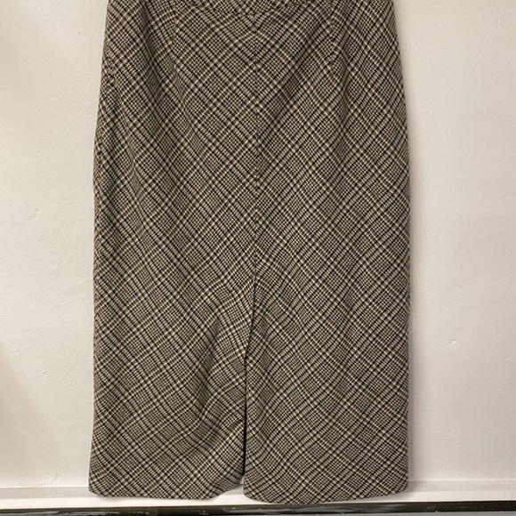 Vintage Gap Tweed‎ Wool Bend Maxi Shirt Women's Size 14 - Picture 3 of 8